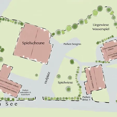 Seegras - Mit Spielscheune, Direkt Am Wittensee